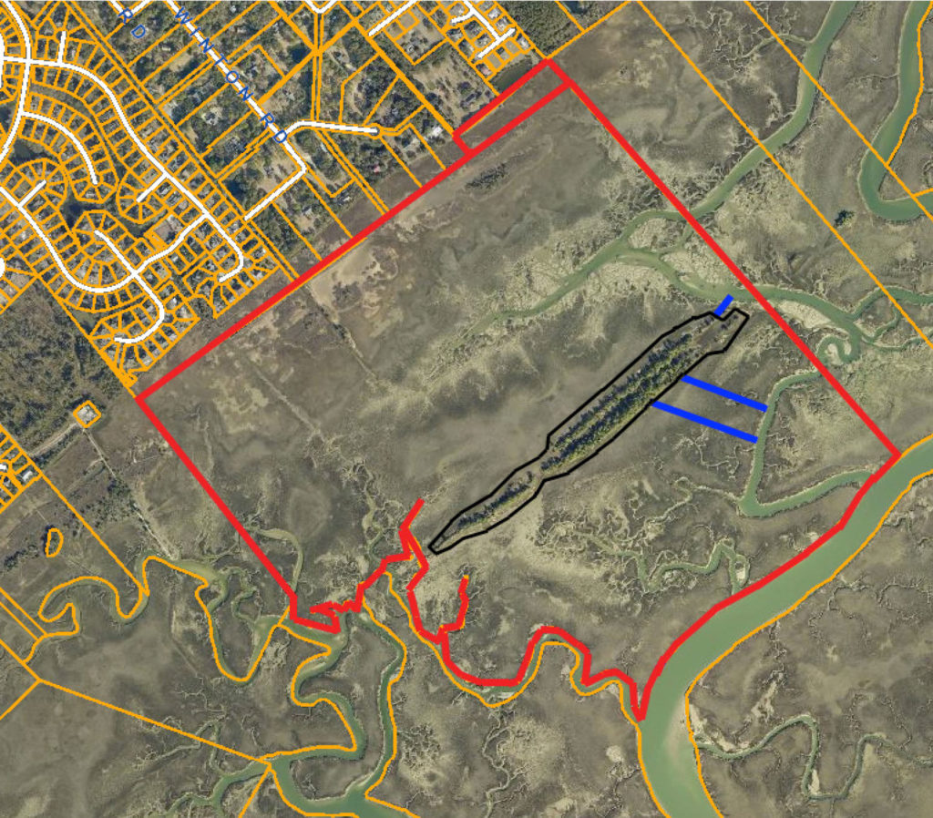 Mount Pleasant Islands Map